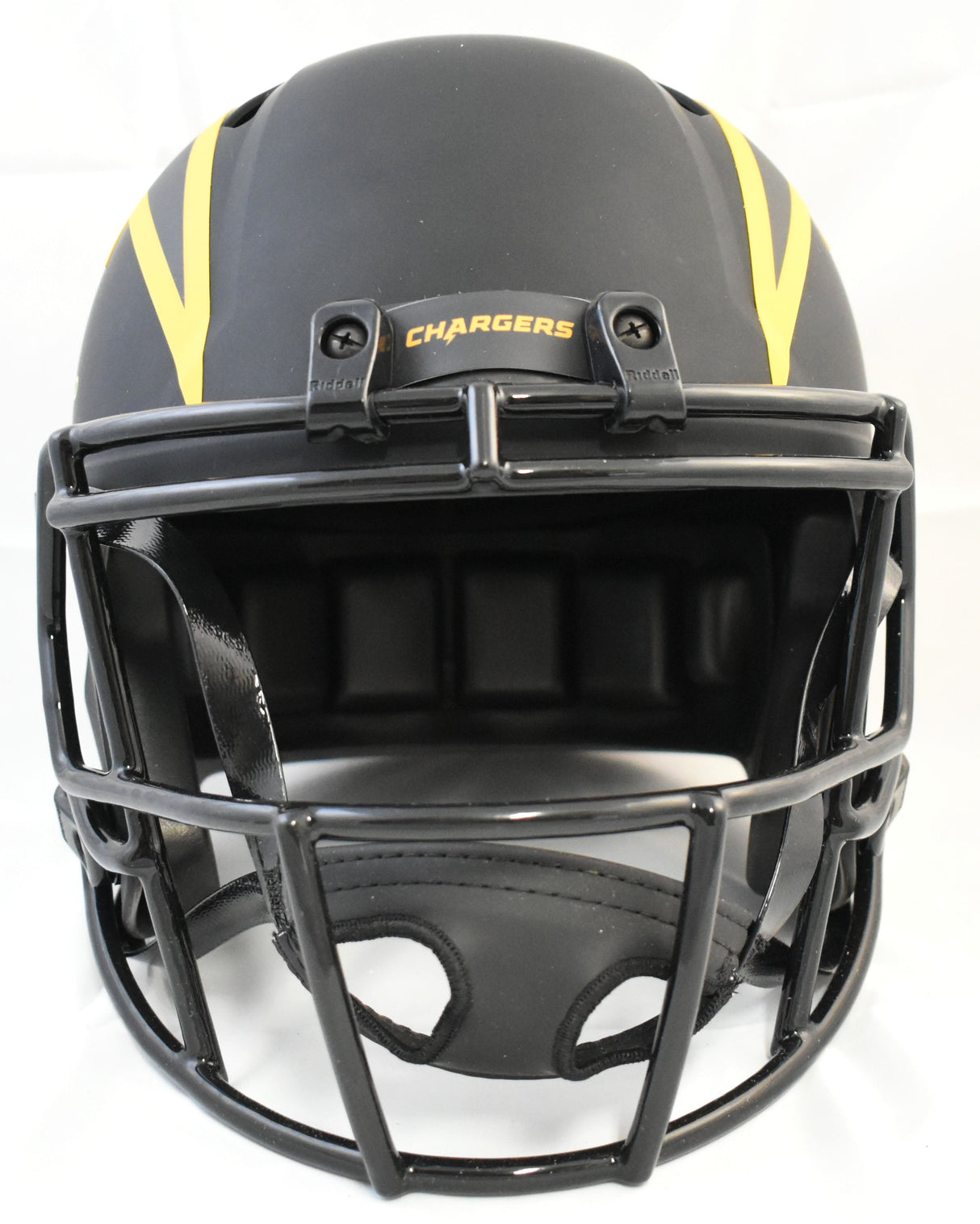 Austin Ekeler Autographed Chargers F/S Eclipse Speed Helmet - Beckett W Holo