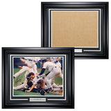 Black Horizontal 16x20 Photo Framing Kit With Nameplate Stock #214109