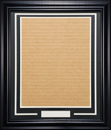 Black Vertical 16x20 Photo Framing Kit With Nameplate Stock #214108