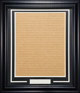Black Vertical 16x20 Photo Framing Kit With Nameplate Stock #214108