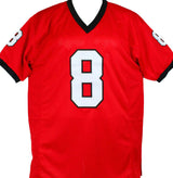 AJ Green Autographed Red College Style Jersey- Beckett W Hologram *Black