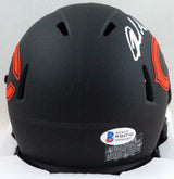 Jared Allen Autographed Chicago Bears Eclipse Mini Helmet- Beckett *Silver