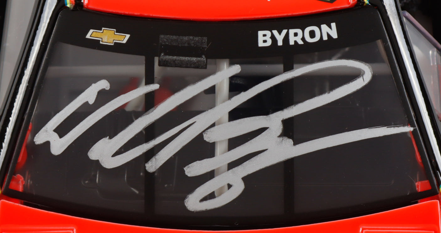 William Byron Signed 2024 #24 Axalta Throwback Camaro ZL1 | 1:24 Diecast Car (PA)