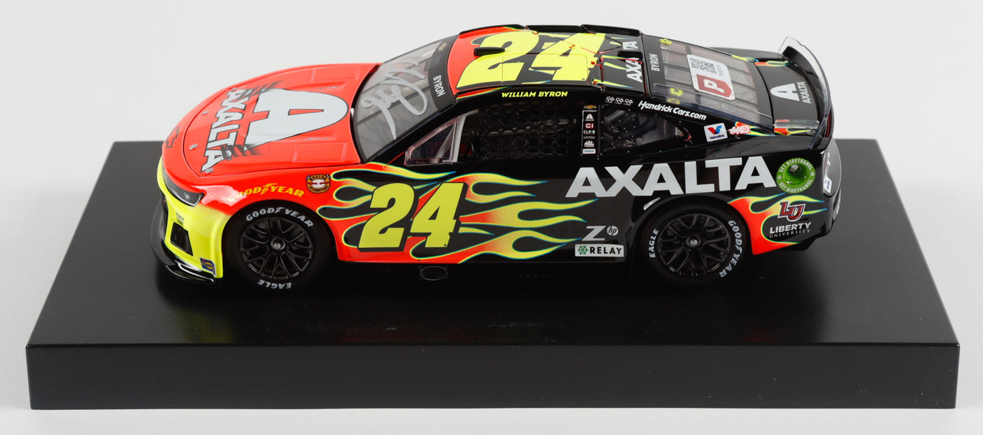 William Byron Signed 2024 #24 Axalta Throwback Camaro ZL1 | 1:24 Diecast Car (PA)