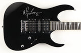 Glossy Black Alice Cooper Signed Full-Size Electric Guitar (Beckett)