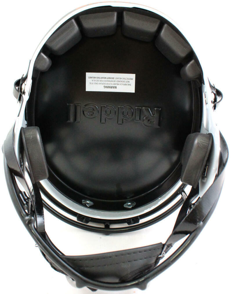 John Elway Autographed Denver Broncos Lunar Speed F/S Helmet- Beckett W *Orange