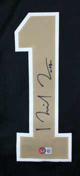 Michael Thomas Autographed Black Pro Style Jersey- Beckett W *Black
