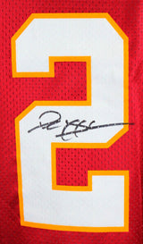 Deion Sanders Autographed Garnet Champions Collection Jersey-Beckett W *Black