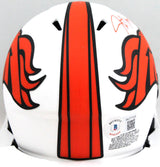 Javonte Williams Autographed Denver Broncos Lunar Speed Mini Helmet-BAW Hologram