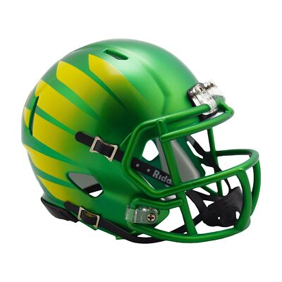 Oregon Ducks Wings Mini Foootball Helmet