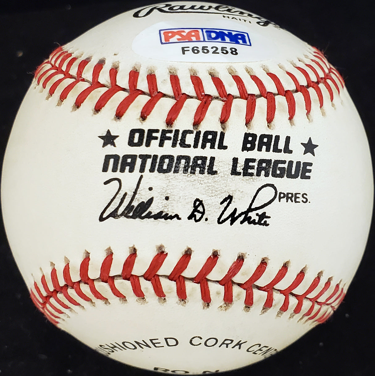 Bill Jurges Autographed Official NL Baseball Chicago Cubs, New York Giants PSA/DNA #F65258