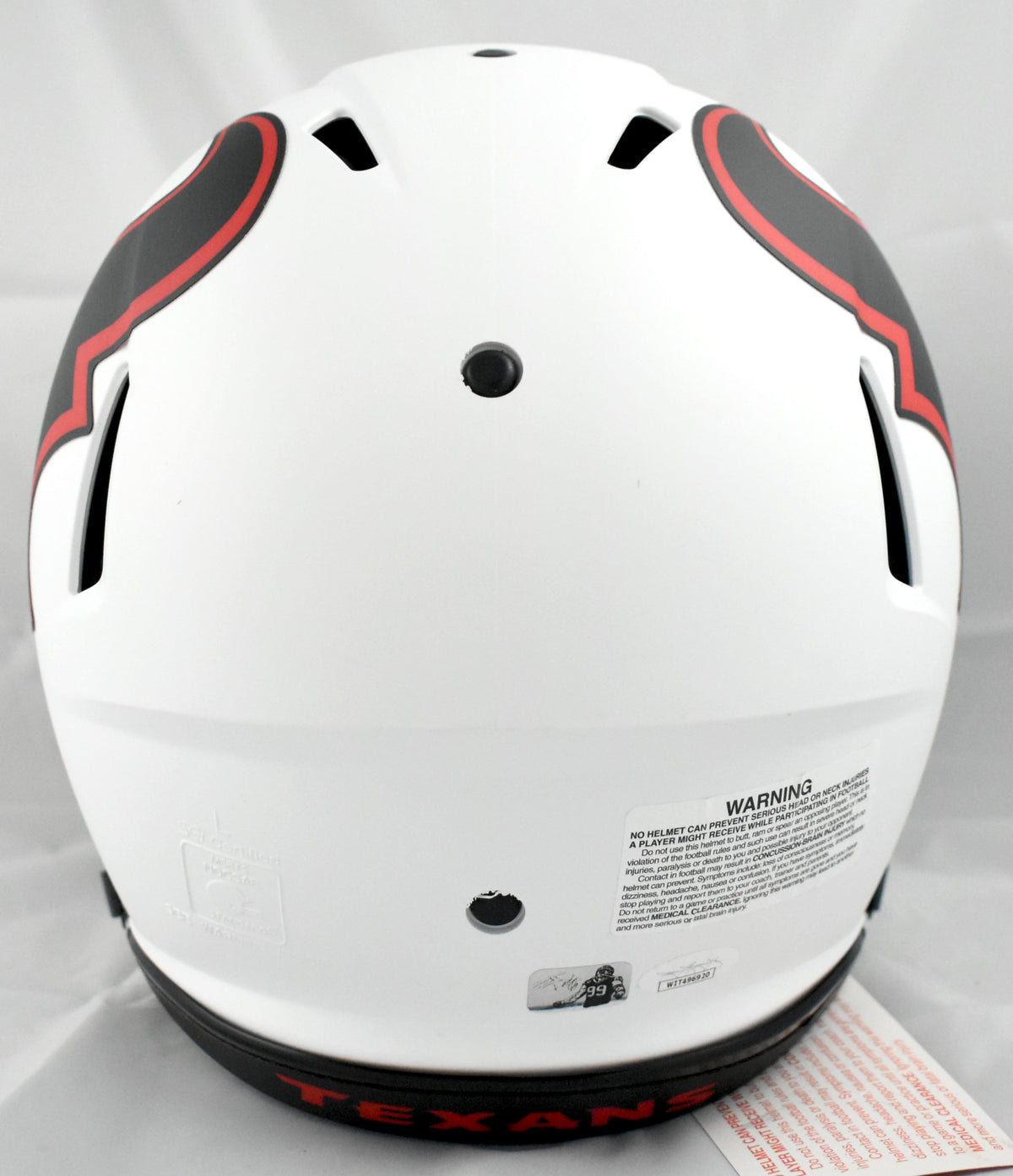 JJ Watt Autographed Houston Texans F/S Lunar Speed Authentic Helmet - JSA W