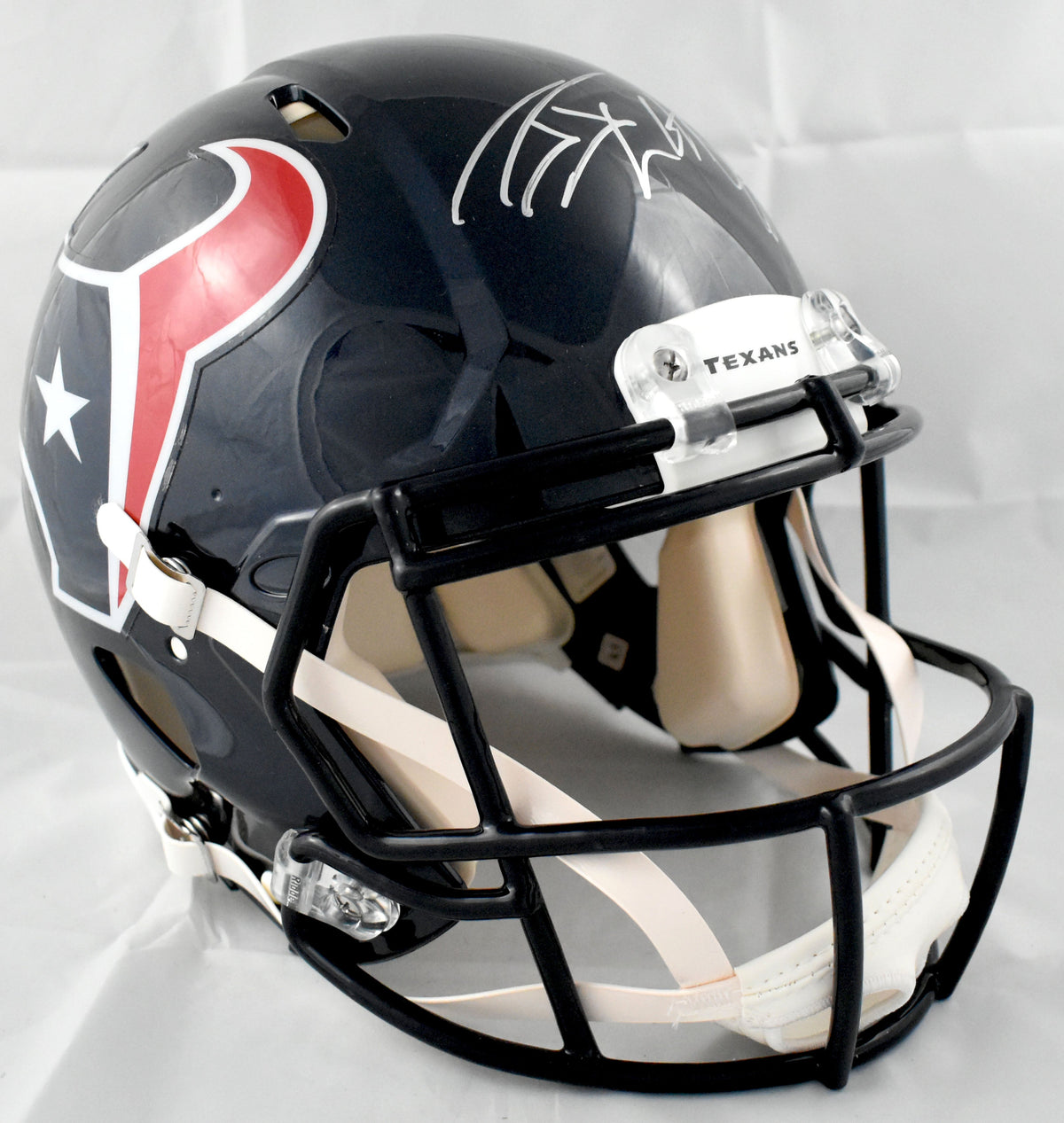J.J. Watt Autographed Houston Texans F/S Speed Authentic Helmet - JSA W
