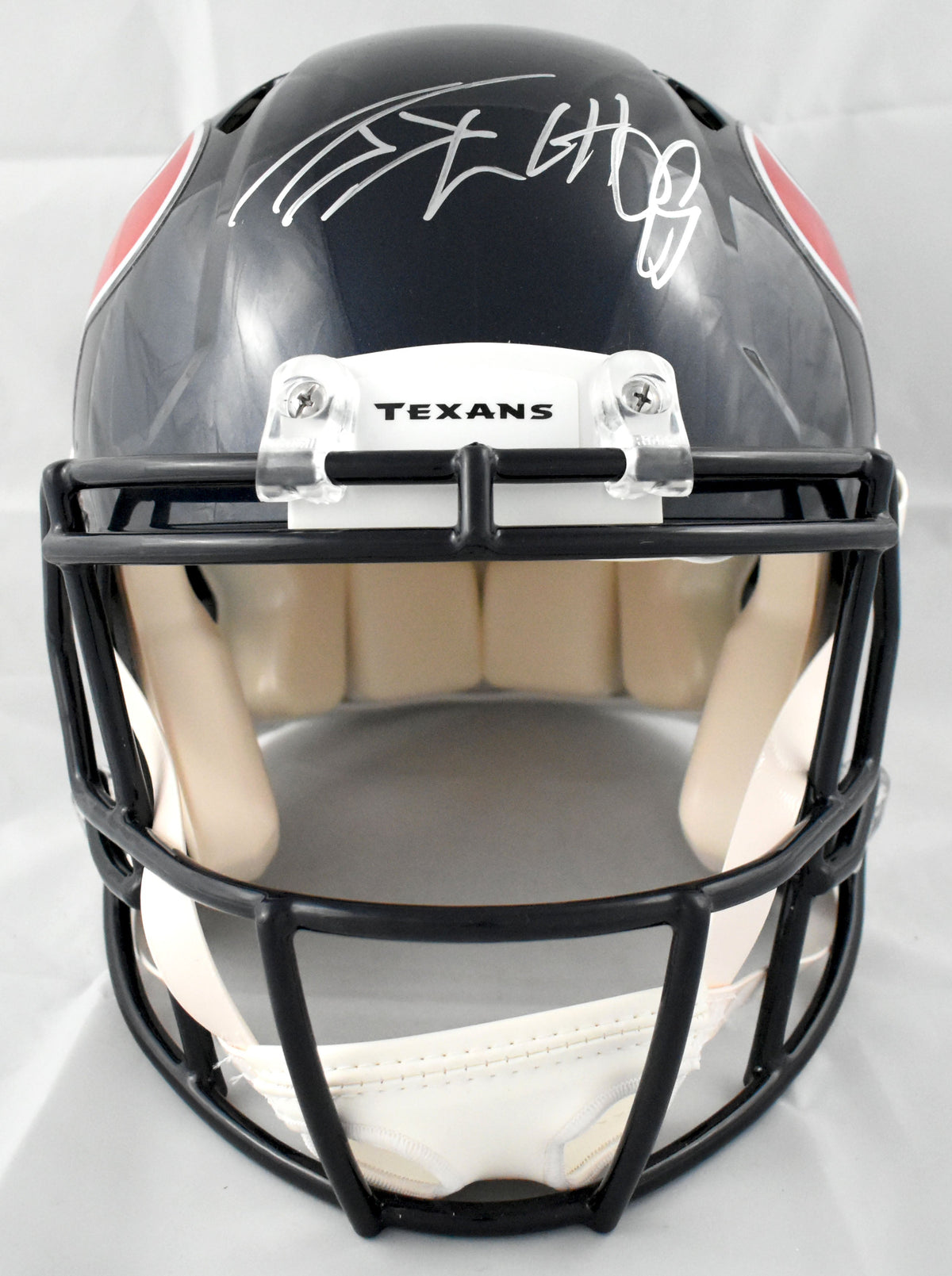 J.J. Watt Autographed Houston Texans F/S Speed Authentic Helmet - JSA W