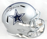 Deion Sanders Autographed Dallas Cowboys F/S Speed Helmet- Beckett W Hologram
