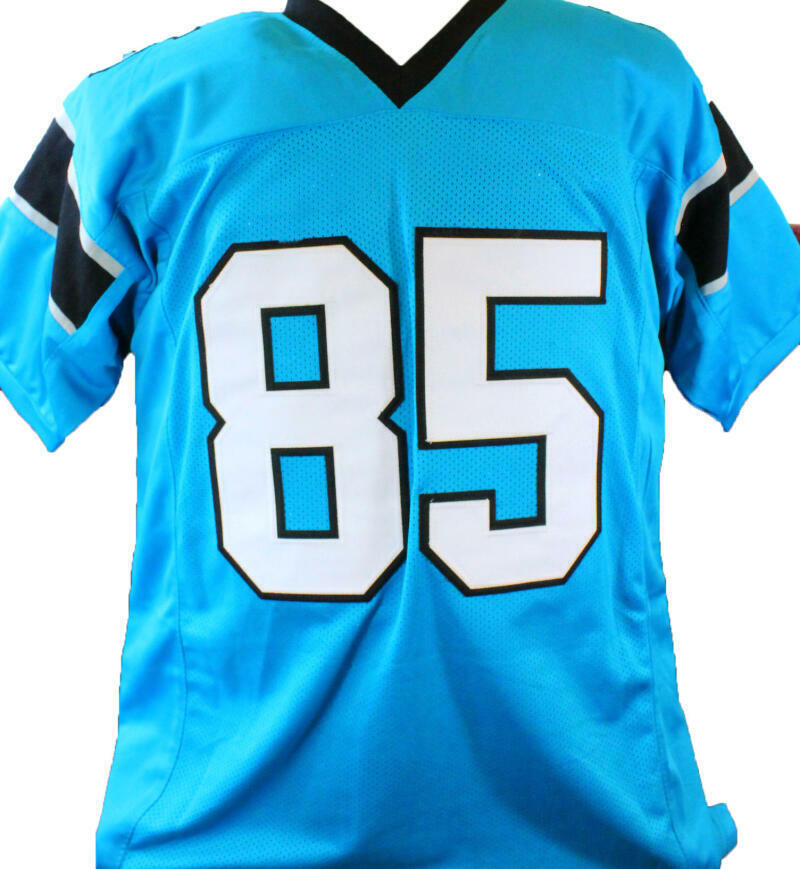 Wesley Walls Autographed Blue Pro Style Jersey- JSA Witnessed Auth *Black