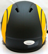 Jim Everett Autographed Los Angeles Rams Eclipse Mini Helmet- JSA W Auth