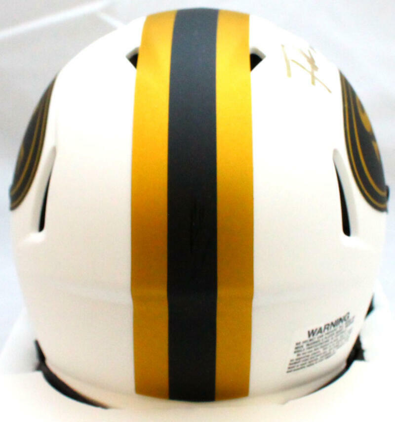 Frank Gore Autographed San Francisco 49ers Lunar Speed Mini Helmet - JSA W Auth