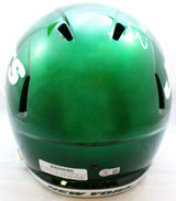 Elijah Moore Autographed New York Jets F/S Speed Helmet-Beckett W Holo *Silver