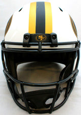 Frank Gore Autographed San Francisco 49ers F/S Lunar Speed Helmet - JSA W *Gold