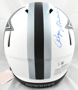 Roger Staubach Signed Cowboys Lunar Speed F/S Authentic Helmet-Beckett W Holo