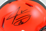 Jarvis Landry Signed Cleveland Browns Speed Mini Helmet-Beckett W Hologram *Blk
