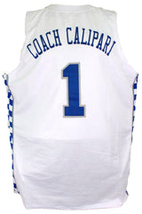Kentucky '21-'22 Men's Basketball Team White College Style Jersey-Beckett W Holo