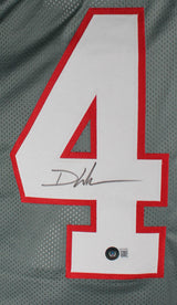Devin White Autographed Grey Pro Style Jersey-Beckett W Hologram *Black