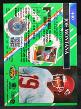 1992 Stadium Club #440 Joe Montana Kansas City Chiefs Auto Beckett Witness