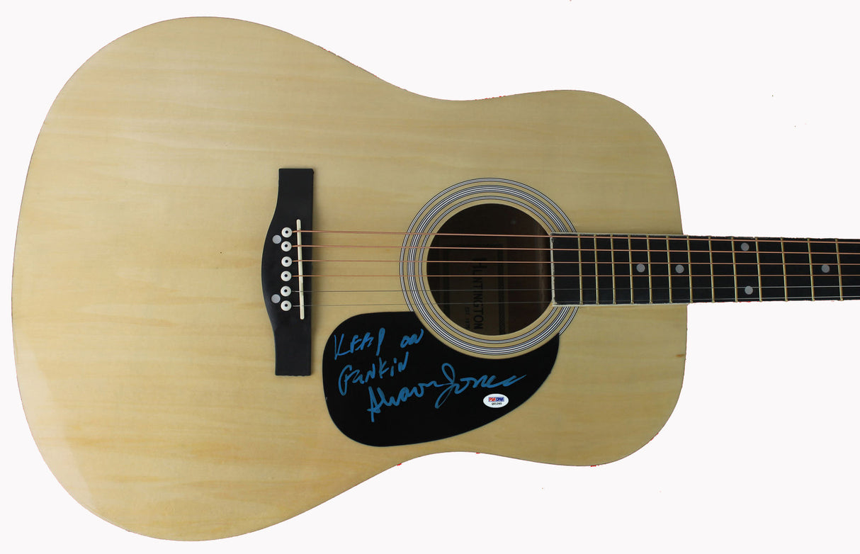 Sharon Jones "Keep On Funkin" Authentic Signed Acoustic Guitar PSA/DNA #Q51265