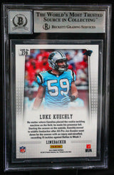 2012 Panini Prizm #279A Luke Kuechly Carolina Panthers BGS Autograph 10
