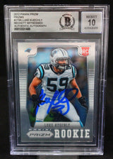 2012 Panini Prizm #279B PRIZMS Luke Kuechly Panthers BGS Autograph 10
