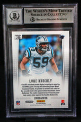 2012 Panini Prizm Silver #279 Luke Kuechly Panthers BGS Autograph 10