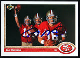 1991 Upper Deck #54 Joe Montana 49ers Autograph Beckett Witness