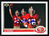 1991 Upper Deck #54 Joe Montana 49ers Autograph Beckett Witness