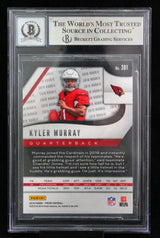 2019 Panini Prizm #301 Kyler Murray Arizona Cardinals ROY 19 BGS Autograph 10