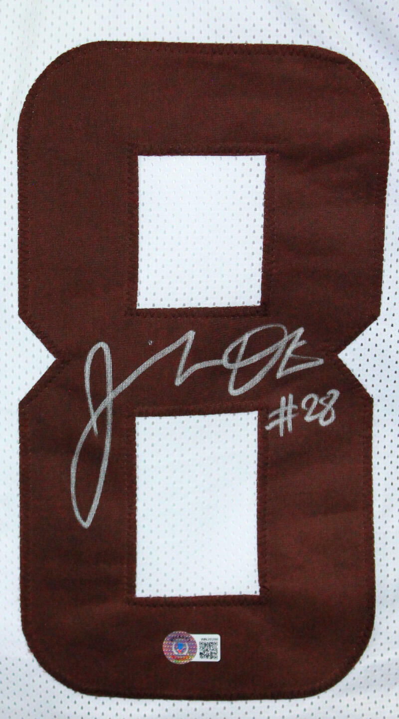 Jeremiah Owusu-Koramoah Autographed White Pro Style Jersey- BA W Hologram *8