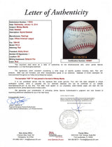 Yankees Mickey Mantle "HOF 74" Signed OAL Baseball Graded 7.5! PSA & JSA LOAs