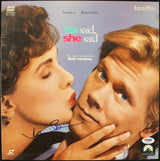 Kevin Bacon He Said She Said Authentic Signed Laserdisc Cover PSA/DNA #J00691