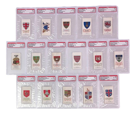 1900 C42 Imperial Tobacco Co Arms Of The British Empire PSA Graded Complete Set - Sports Integrity