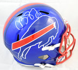Cole Beasley Autographed Buffalo Bills F/S Flash Speed Helmet - Beckett W Holo