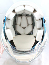 D'Andre Swift Autographed Detroit Lions F/S Flash Speed Authentic Helmet-Fanatic