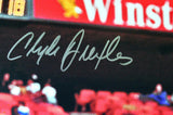 Clyde Drexler Autographed Portland Blazers 16x20 Dunk v. Rockets Photo- JSA W