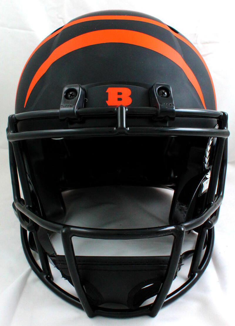 Ja'Marr Chase Signed Bengals Eclipse F/S Speed Authentic Helmet -Beckett W Holo