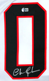 Chevy Chase Autographed White Hockey Style Jersey - Beckett W Hologram