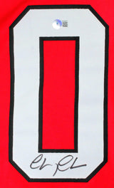 Chevy Chase Autographed Red Hockey Style Jersey - Beckett W Hologram