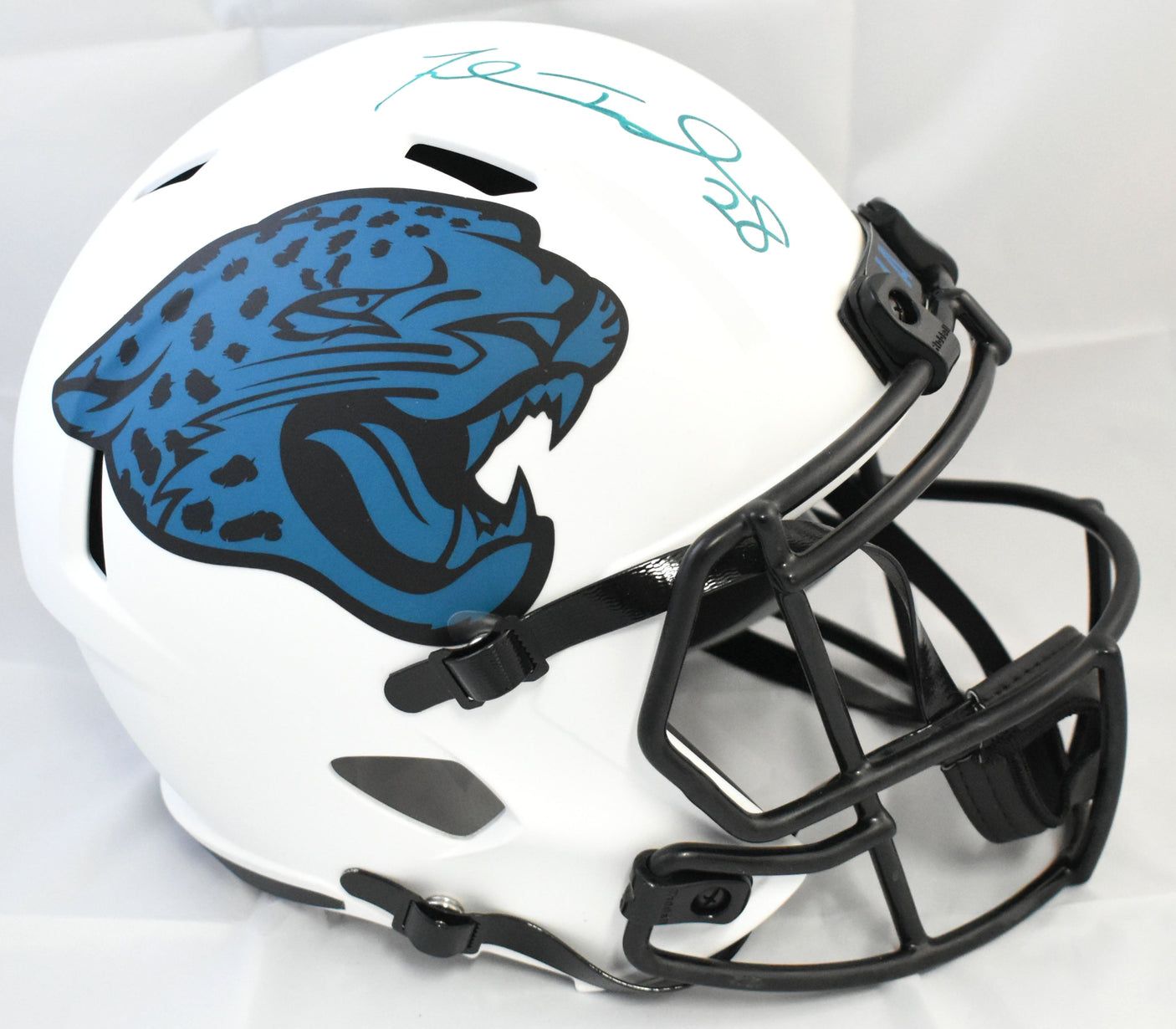 Fred Taylor Autographed Jaguars F/S Eclipse Speed Helmet - Beckett W Holo