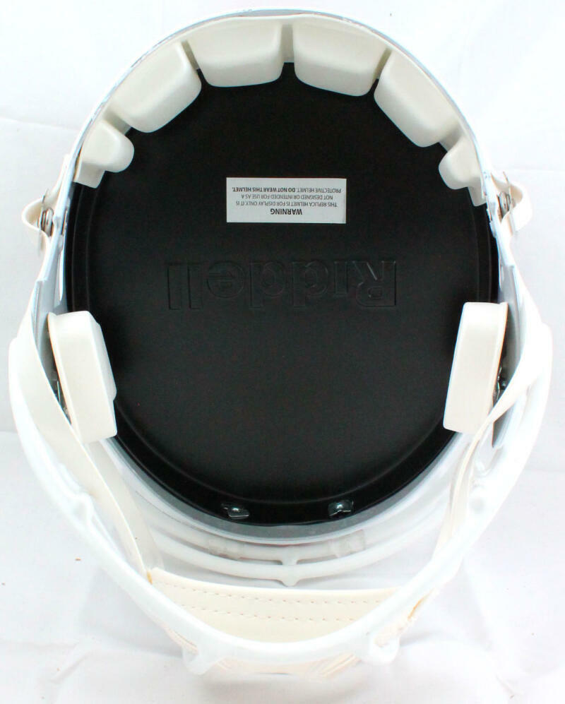 Eric Moulds Autographed Buffalo Bills F/S Speed Helmet-Beckett W Hologram