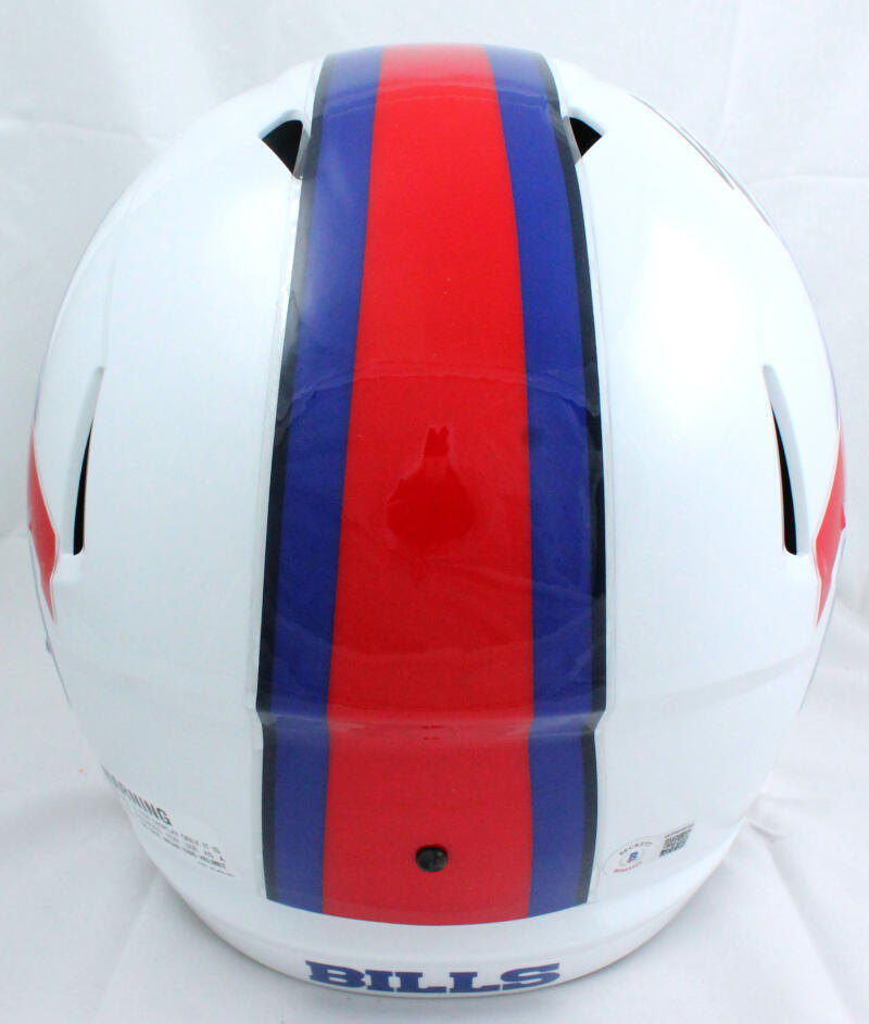 Stefon Diggs Autographed Buffalo Bills F/S Speed Helmet-Beckett W Hologram*Black
