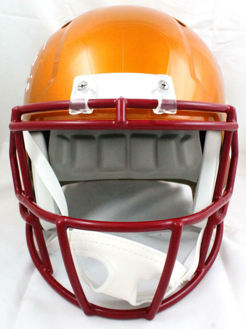 Joe Theismann Signed F/S WFT Flash Speed Helmet w/2Inc-Beckett W Hologram *White